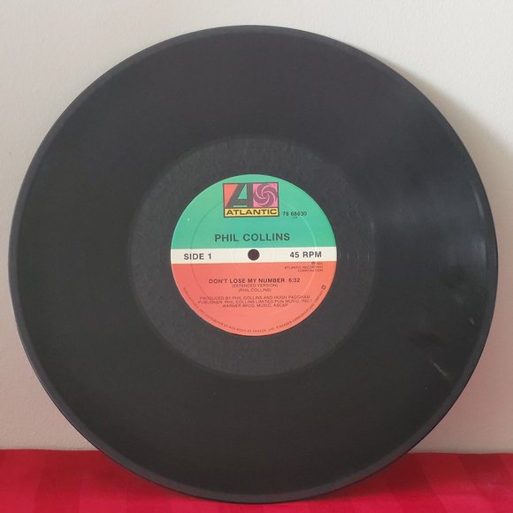 VINTAGE 1985, PHIL COLLINS, DON'T LOSE MY NUMBER, 12" E.P.!!! - Picture 4 of 6